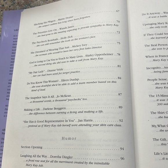 Paychecks of the heart inspiring stories about living the principles of Mary Kay - Picture 7 of 14